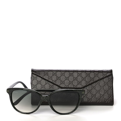 Gucci Acetate Glitter Sunglasses GG 3633/N/S Green 8 of 8