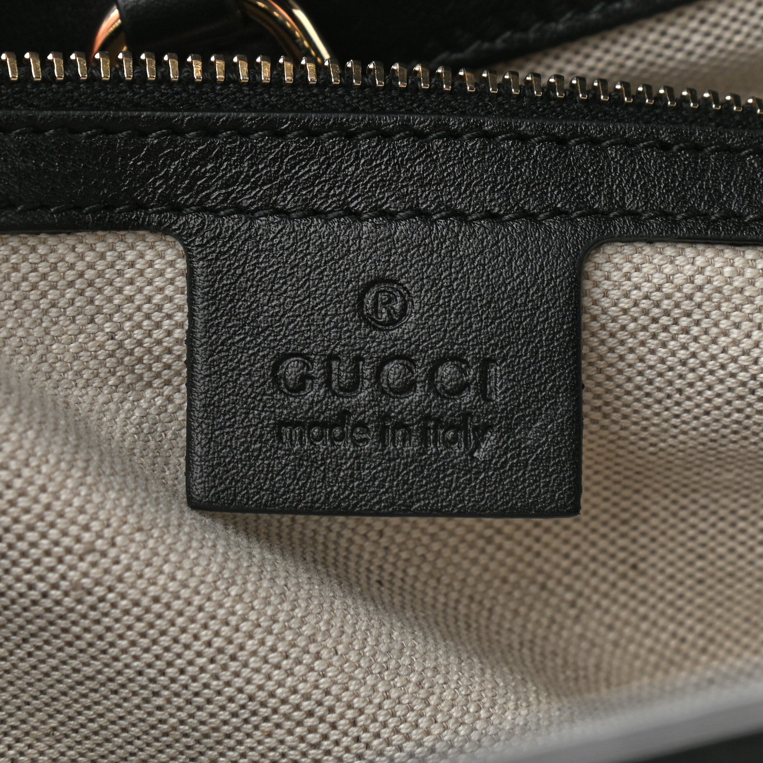 Gucci Patent Microguccissima Medium Nice Tote Black 5 of 8