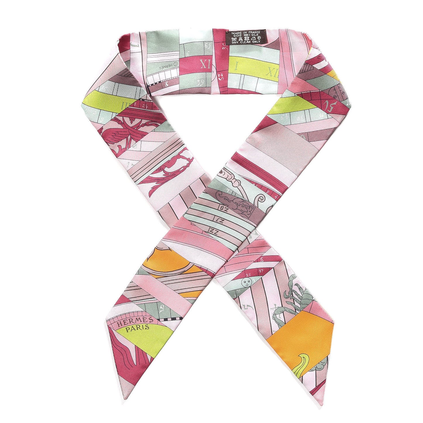 Silk Astrologie Nouvelle Twilly Rose Framboise Pistache
