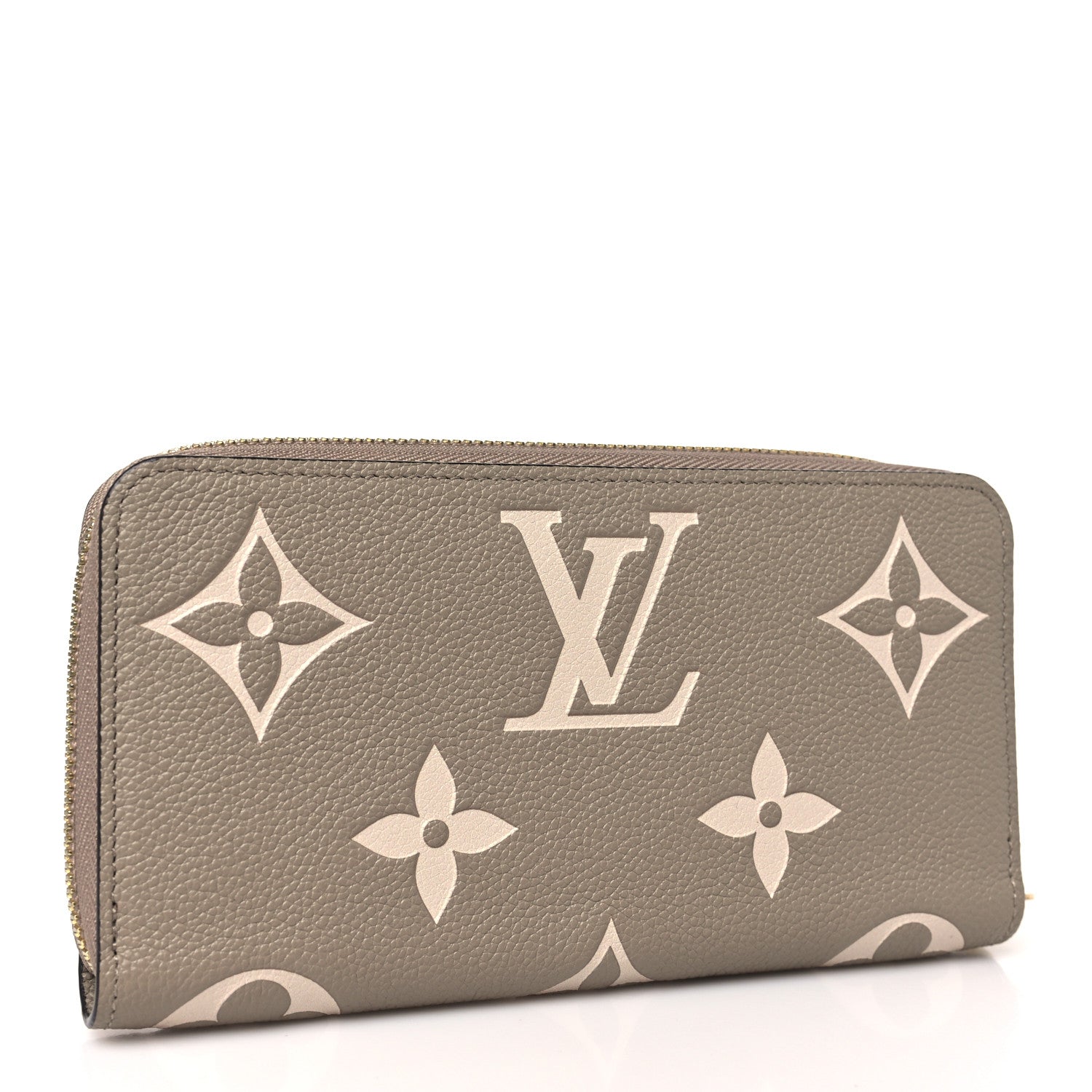 Louis Vuitton Empreinte Monogram Giant Zippy Wallet Tourterelle Creme 3 of 6