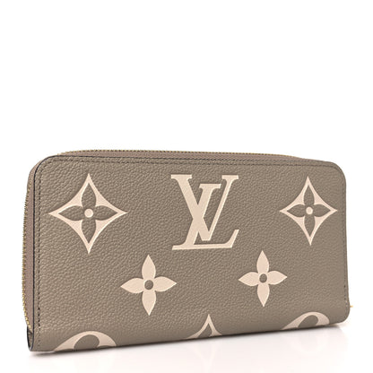 Louis Vuitton Empreinte Monogram Giant Zippy Wallet Tourterelle Creme 3 of 6