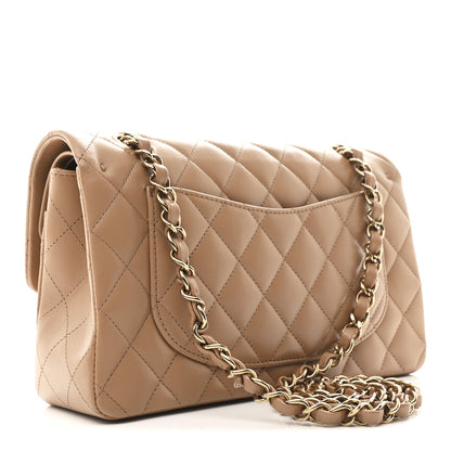 Chanel Lambskin Quilted Small Double Flap Brown 3 of 11