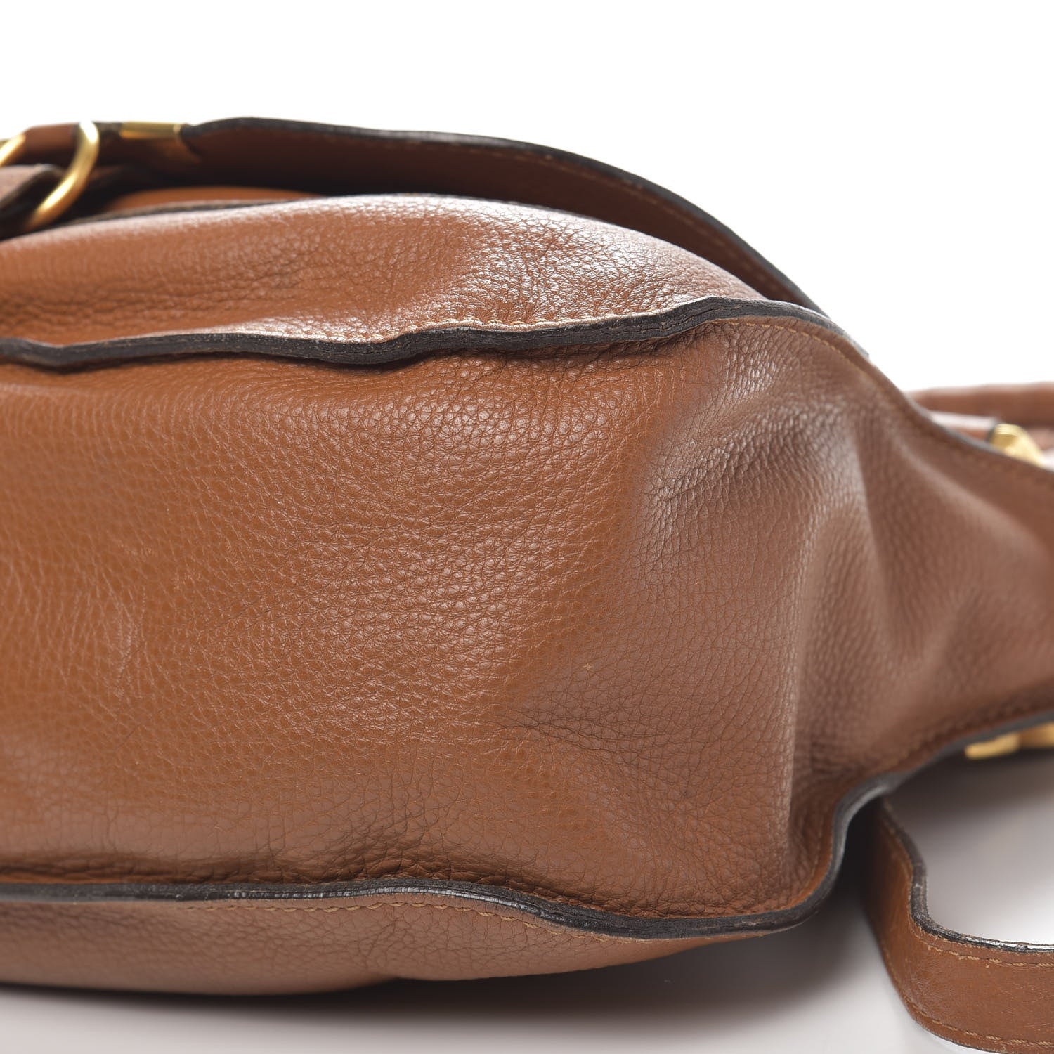 Chloe Calfskin Medium Marcie Satchel Tan 12 of 13