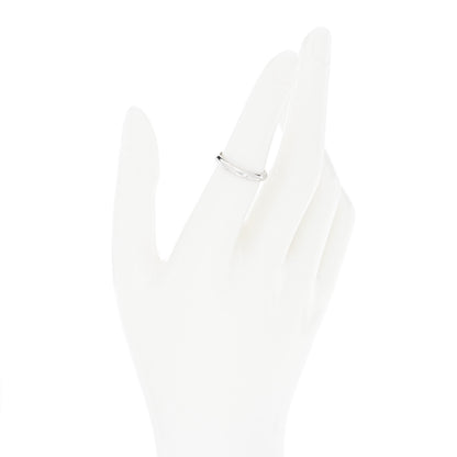 Cartier Platinum Diamond 2.6mm 1895 Wedding Band Ring 51 5.75 2 of 5