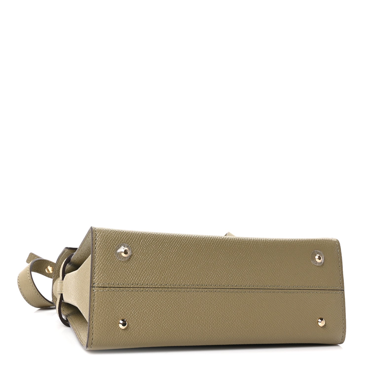 Delvaux Alpina Calfskin PM Tempete Satchel Argile 5 of 12