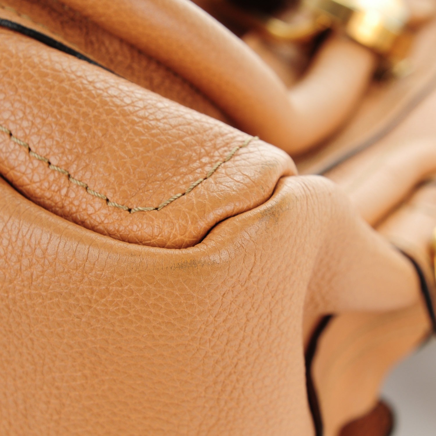 Chloe Calfskin Medium Paraty Light Tan 8 of 8