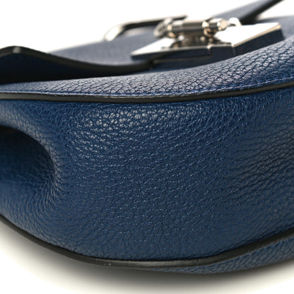 Chloe Grained Lambskin Mini Drew Shoulder Bag Royal Navy 5 of 10