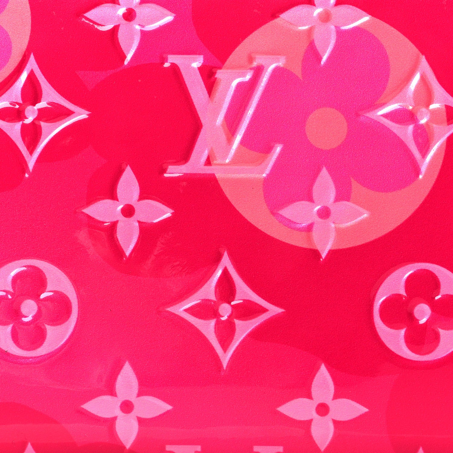 Louis Vuitton Vernis Valentine Zippy Wallet Fuchsia 7 of 8