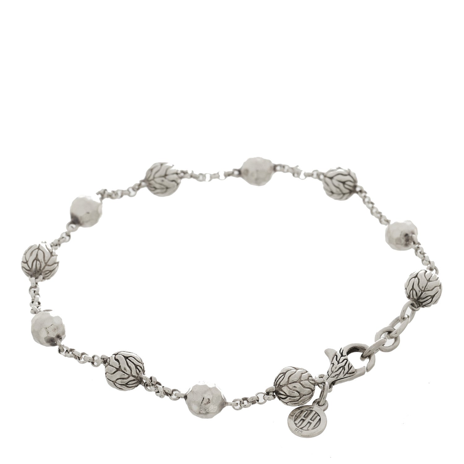 John Hardy Sterling Silver Classic Chain Ball Station Bracelet 2 of 3