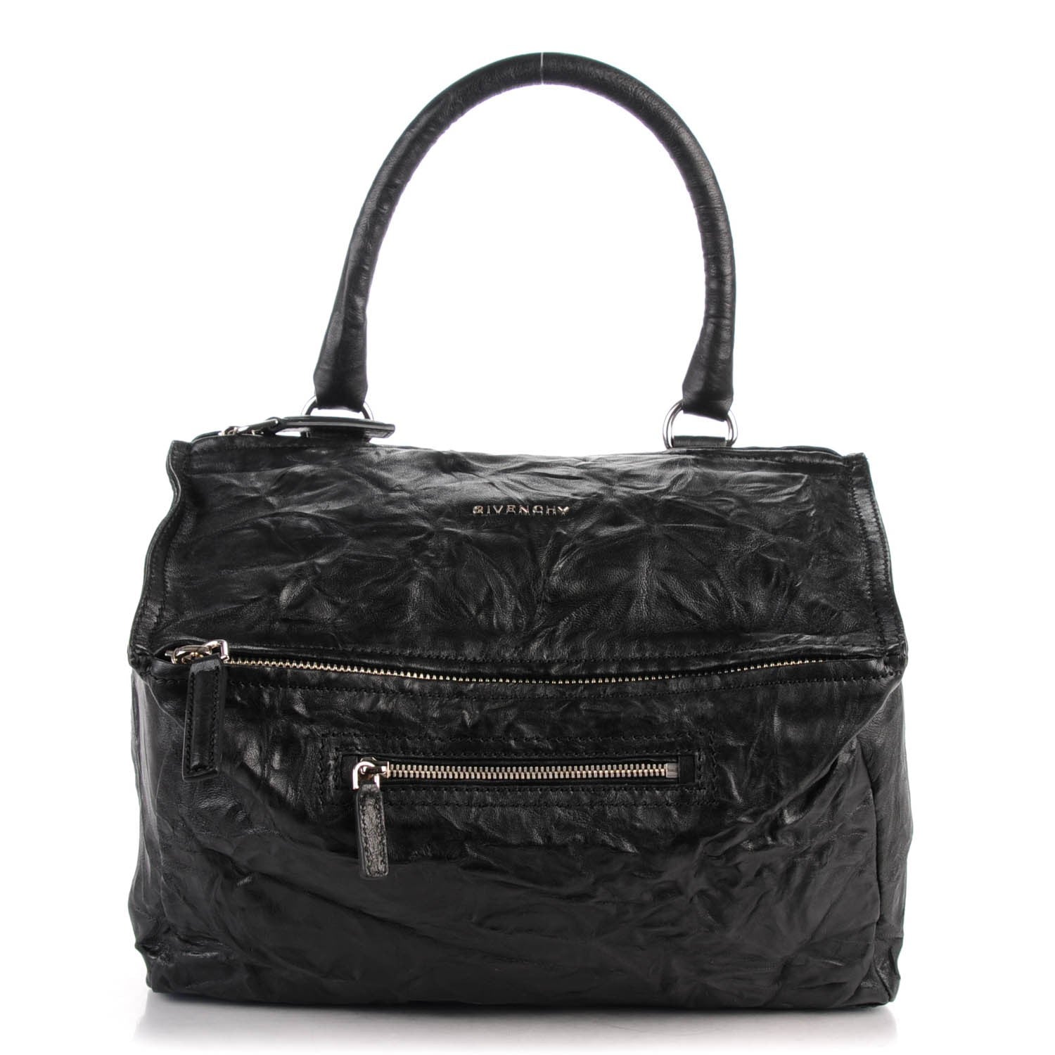 Givenchy Tumbled Sheepskin Medium Pandora Bag Black 1 of 7