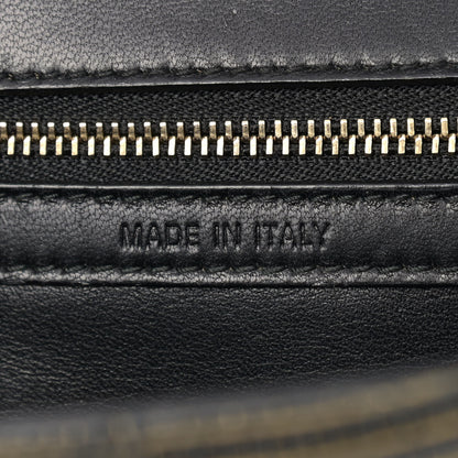 Christian Dior Lizard Medium Diorama Flap Bag Black Gold 7 of 13