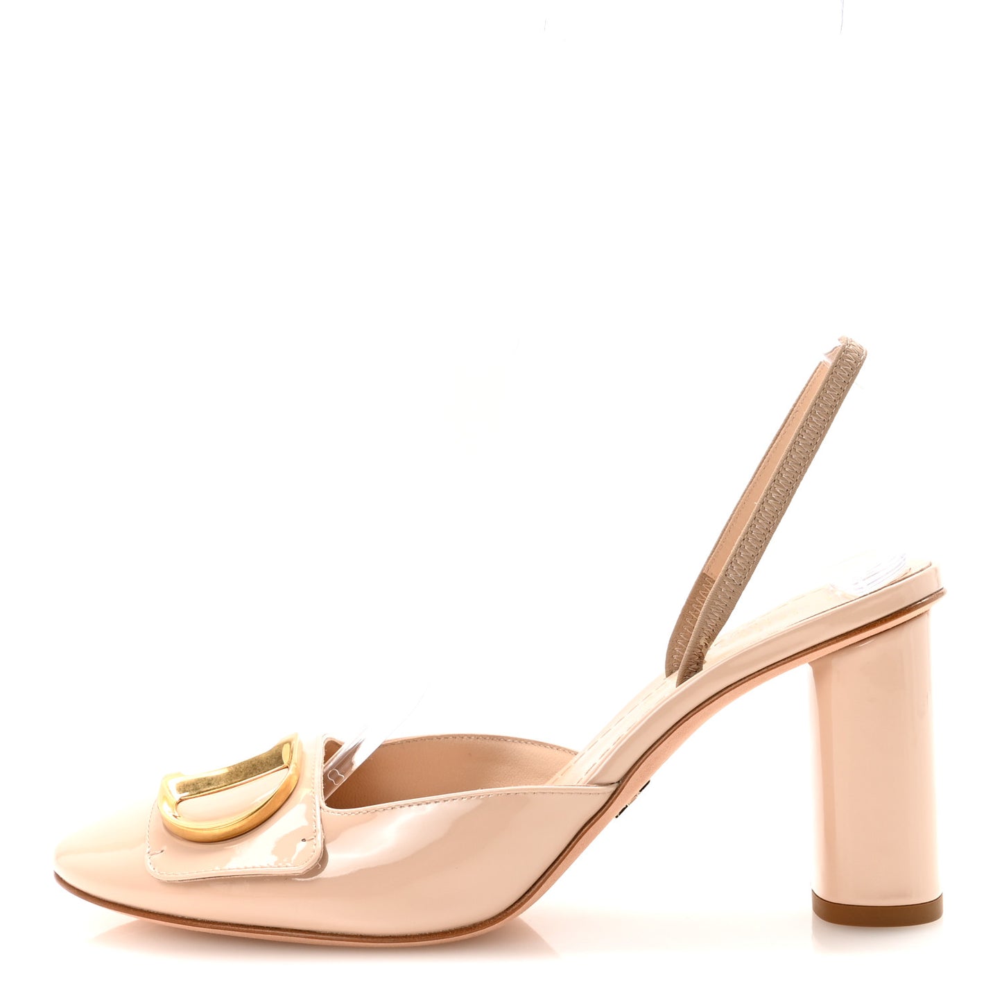 Patent Calfskin C'est Dior 80mm Slingback Sandals 37 Chair