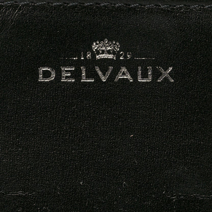Delvaux Box Calfskin Brillant Clutch Black 6 of 9
