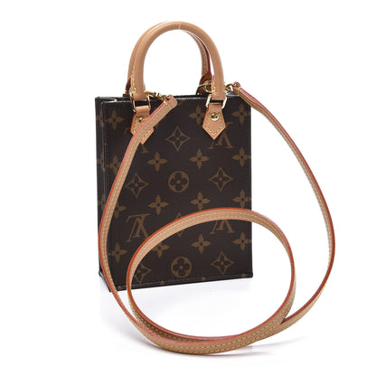 Louis Vuitton Monogram Petit Sac Plat 2 of 9
