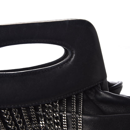 Chanel Lambskin Chain Embellished Frame Tote Black 11 of 11