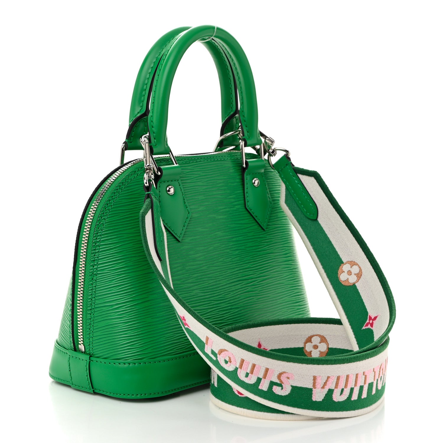 Louis Vuitton Epi Jacquard Alma BB Serpentine 3 of 9