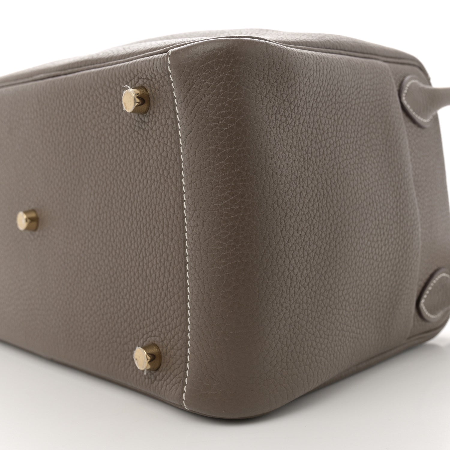 Hermes Taurillon Clemence Lindy 30 Etoupe 10 of 11