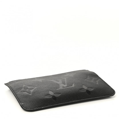 Louis Vuitton Empreinte Monogram Giant Neverfull MM Pochette Black 4 of 6