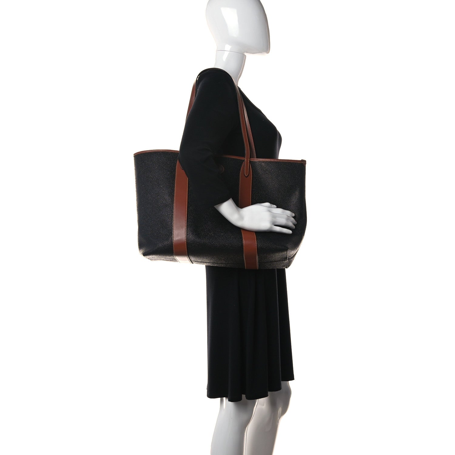 Mulberry Grain Tote Black Oak 2 of 11