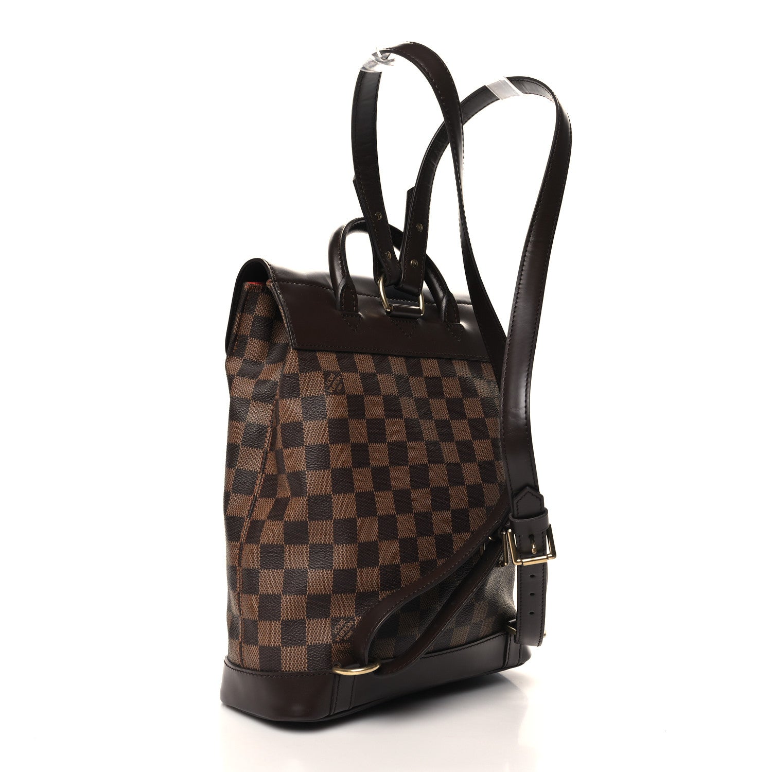 Louis Vuitton Damier Ebene Soho Backpack 3 of 10