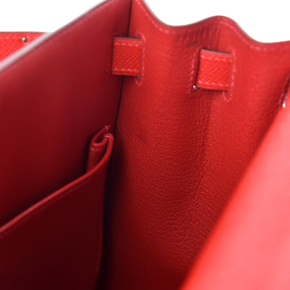 Hermes Epsom Kelly Sellier 28 Rouge Casaque 9 of 12