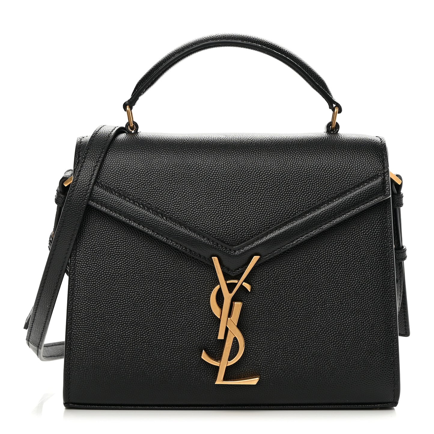 Grain de Poudre Mini Classic Monogram Cassandra Top Handle Black