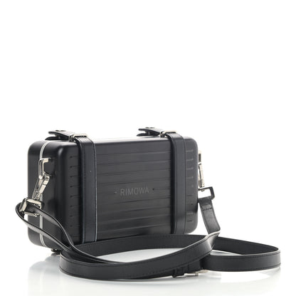 Christian Dior X RIMOWA Aluminum Personal Clutch On Strap Black 3 of 12