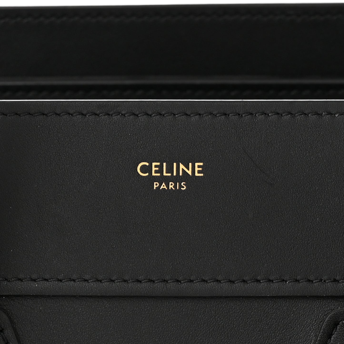 Smooth Calfskin Micro Luggage Black