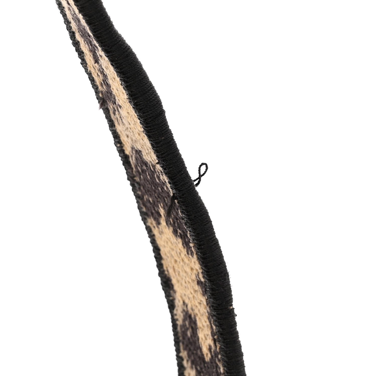 Christian Dior Canvas Mizza Embroidered Saddle Bag Beige Multicolor 12 of 12