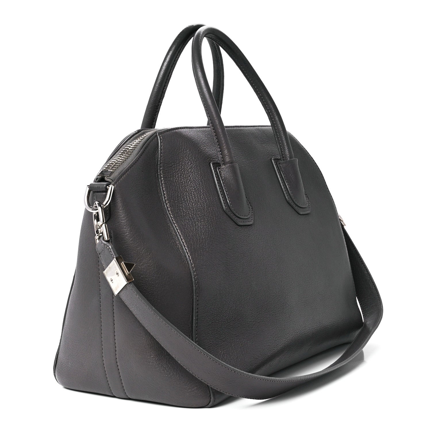 Givenchy Sugar Goatskin Medium Antigona Dark Grey 3 of 12
