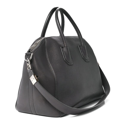 Givenchy Sugar Goatskin Medium Antigona Dark Grey 3 of 12