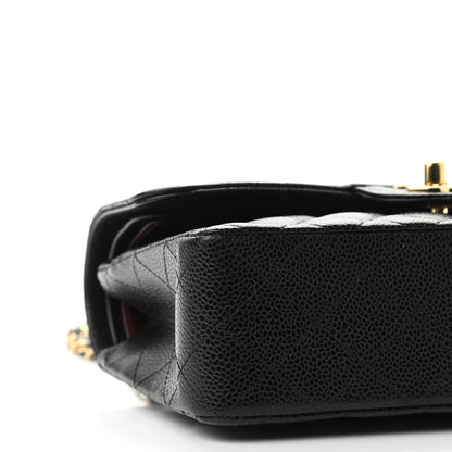 Chanel Caviar Quilted Small Double Flap Black 9 of 11