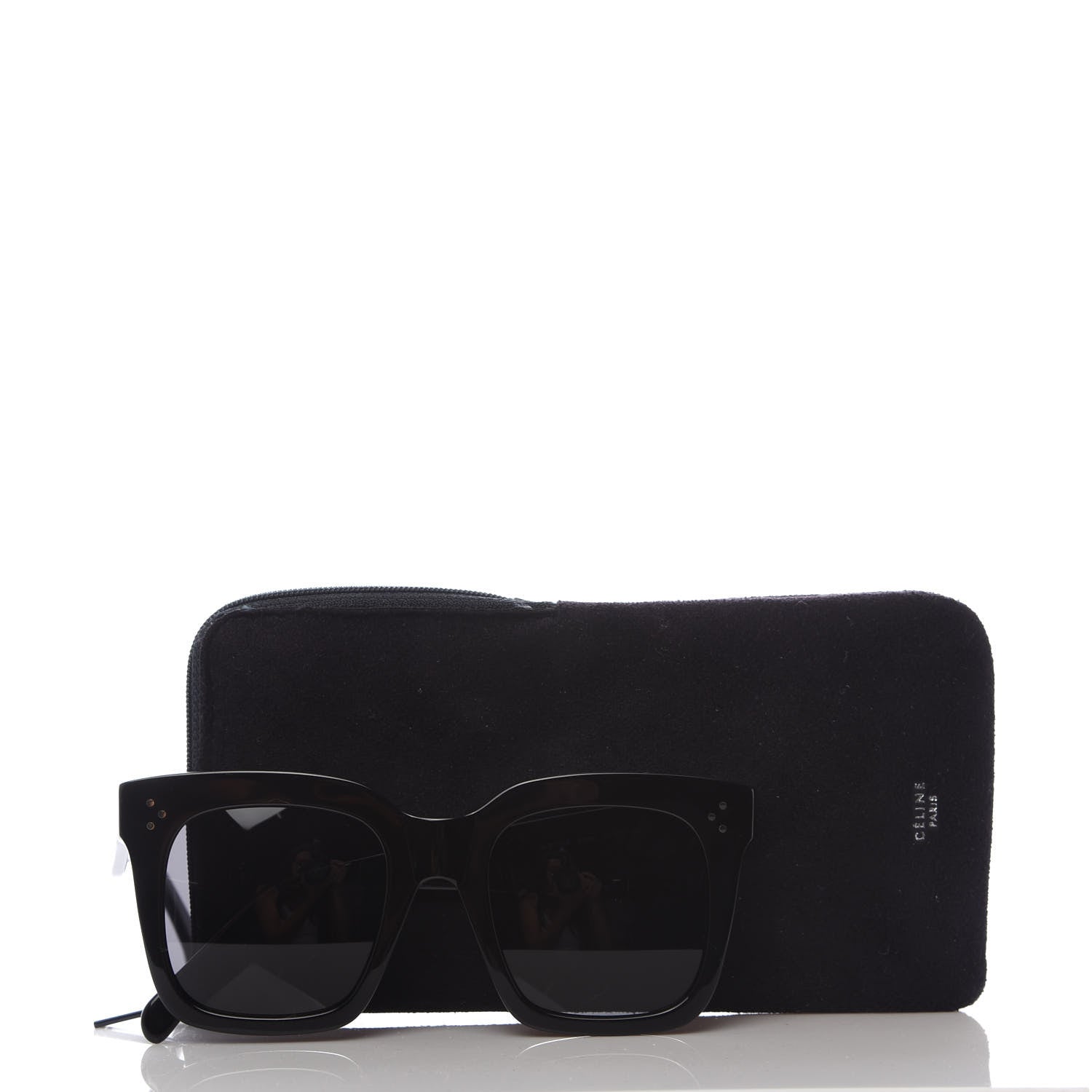 Celine Tilda Sunglasses CL 41076/S Black 7 of 7