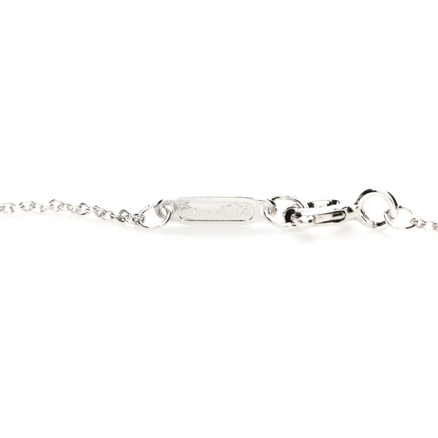 Sterling Silver 1837 Interlocking Circles Pendant Necklace