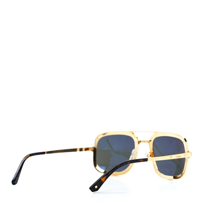 Cartier Titanium Santos De Cartier Sunglasses Gold 4 of 7