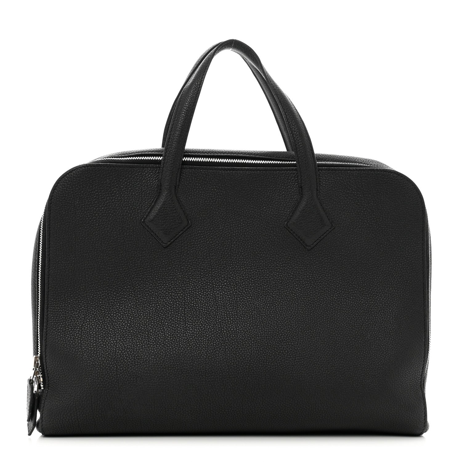 Hermes Togo Victoria Light Briefcase Black 1 of 10