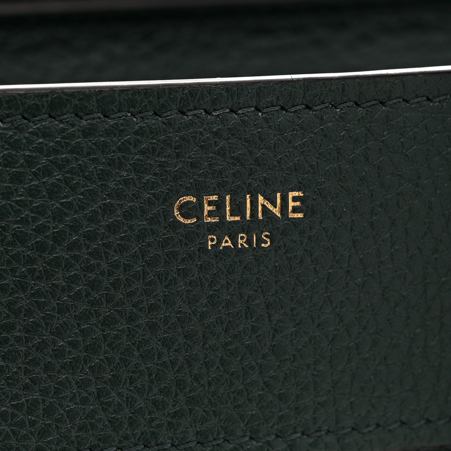 Celine Drummed Calfskin Micro Luggage Amazone 6 of 11