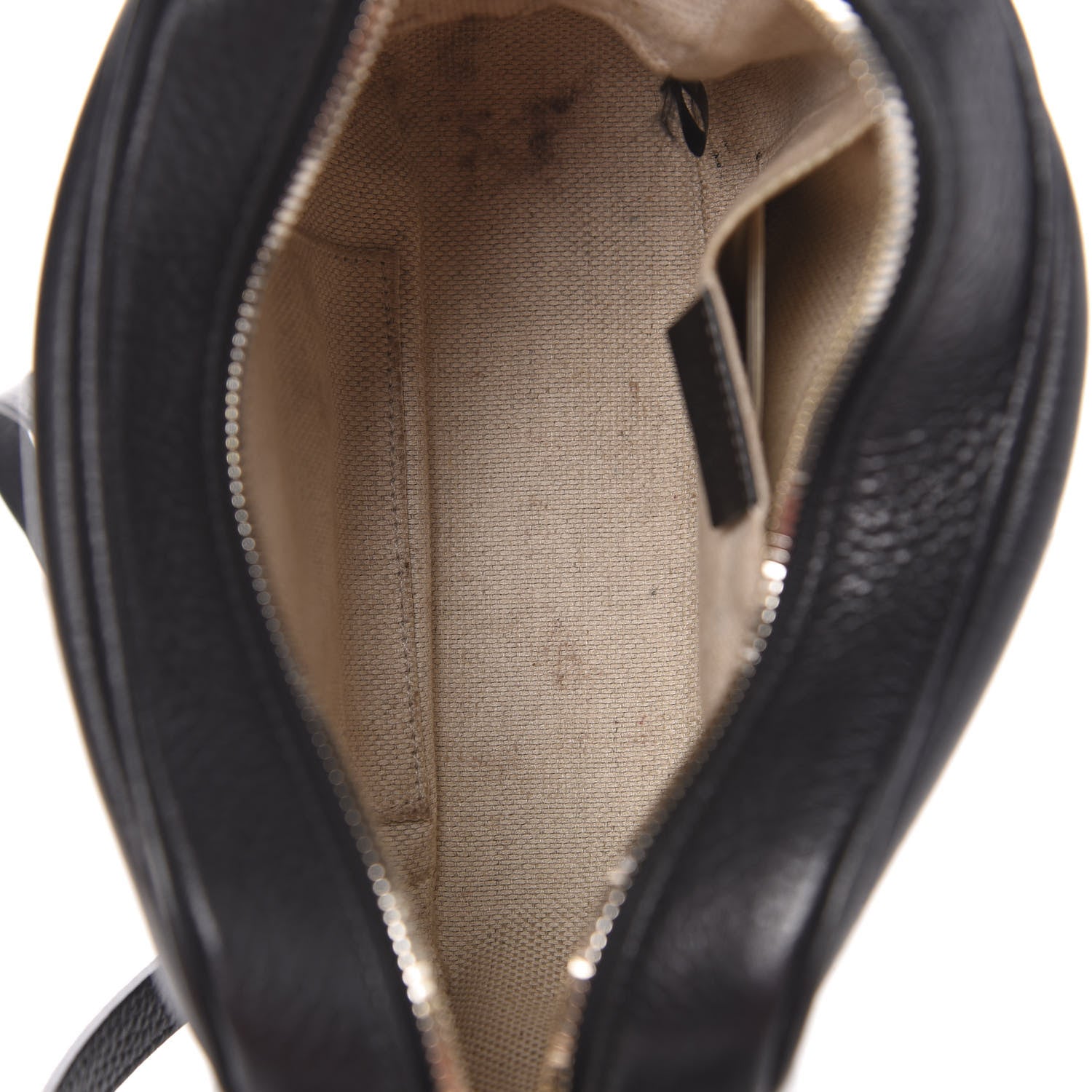 Gucci Pebbled Calfskin Small Soho Disco Bag Black 5 of 12