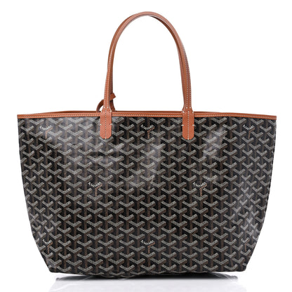 Goyard Goyardine Saint Louis PM Black Gold 3 of 9