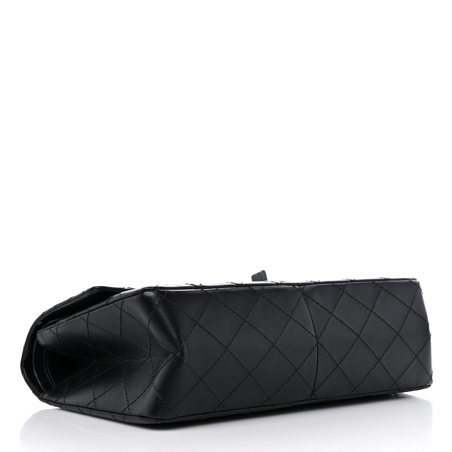 Chanel Aged Calfskin Quilted 2.55 Reissue 226 Flap So Black 4 of 11