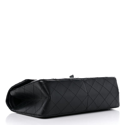Chanel Aged Calfskin Quilted 2.55 Reissue 226 Flap So Black 4 of 11