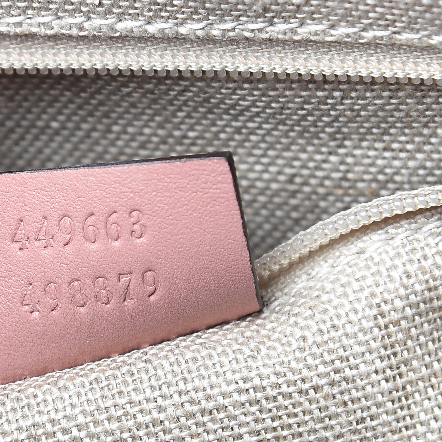 Microguccissima Medium Dome Bag Soft Pink
