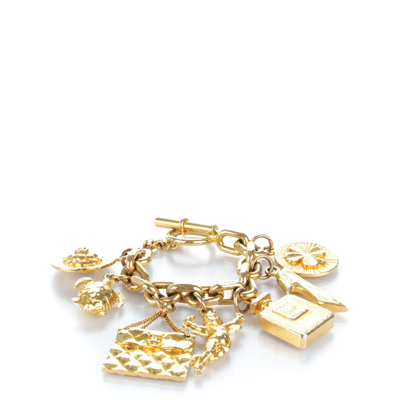 Precious Symbols Charm Bracelet Gold
