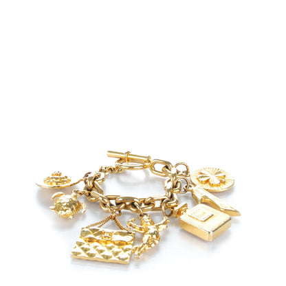 Chanel Precious Symbols Charm Bracelet Gold 1 of 5