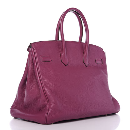 Hermes Taurillon Clemence Birkin 35 Tosca 3 of 10