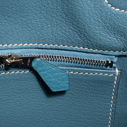 Hermes Togo Birkin 35 Blue Jean 14 of 23