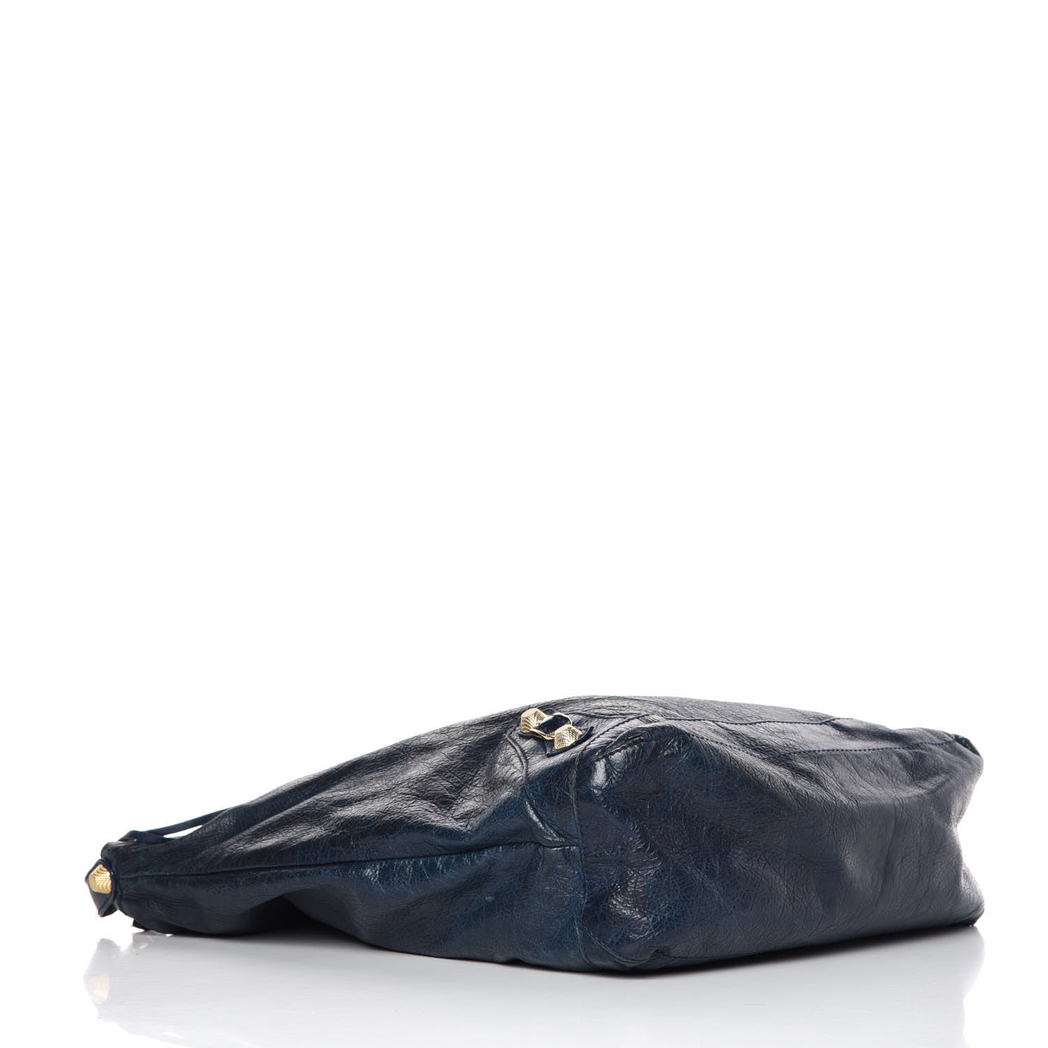 Balenciaga Agneau Giant 12 Gold Hardware Day Hobo Bleu Mineral 4 of 11