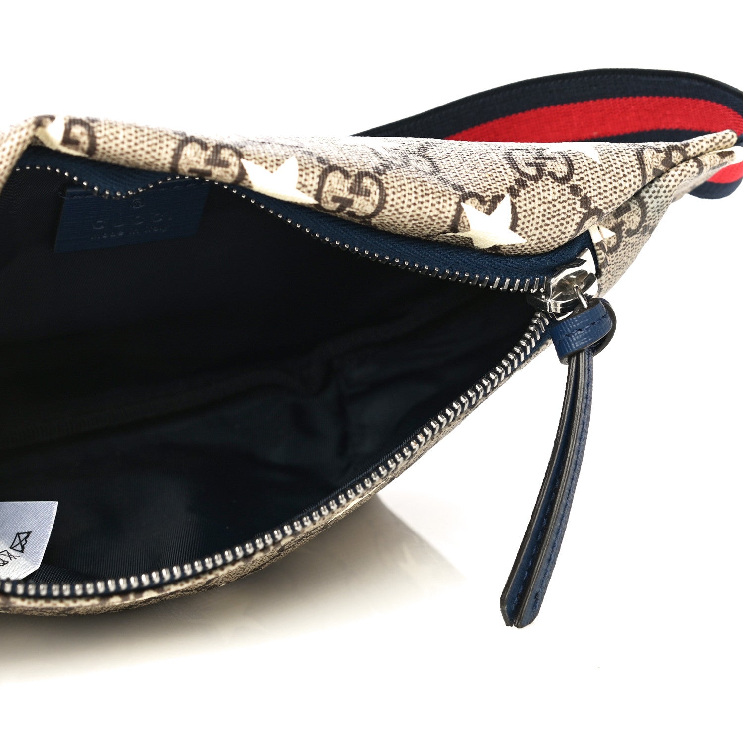 Gucci GG Supreme Monogram Stars Childrens Belt Bag 5 of 11