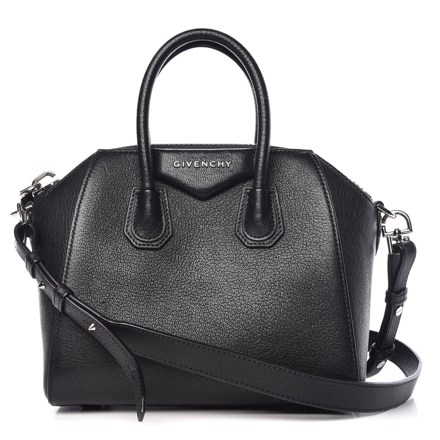 Sugar Goatskin Mini Antigona Black