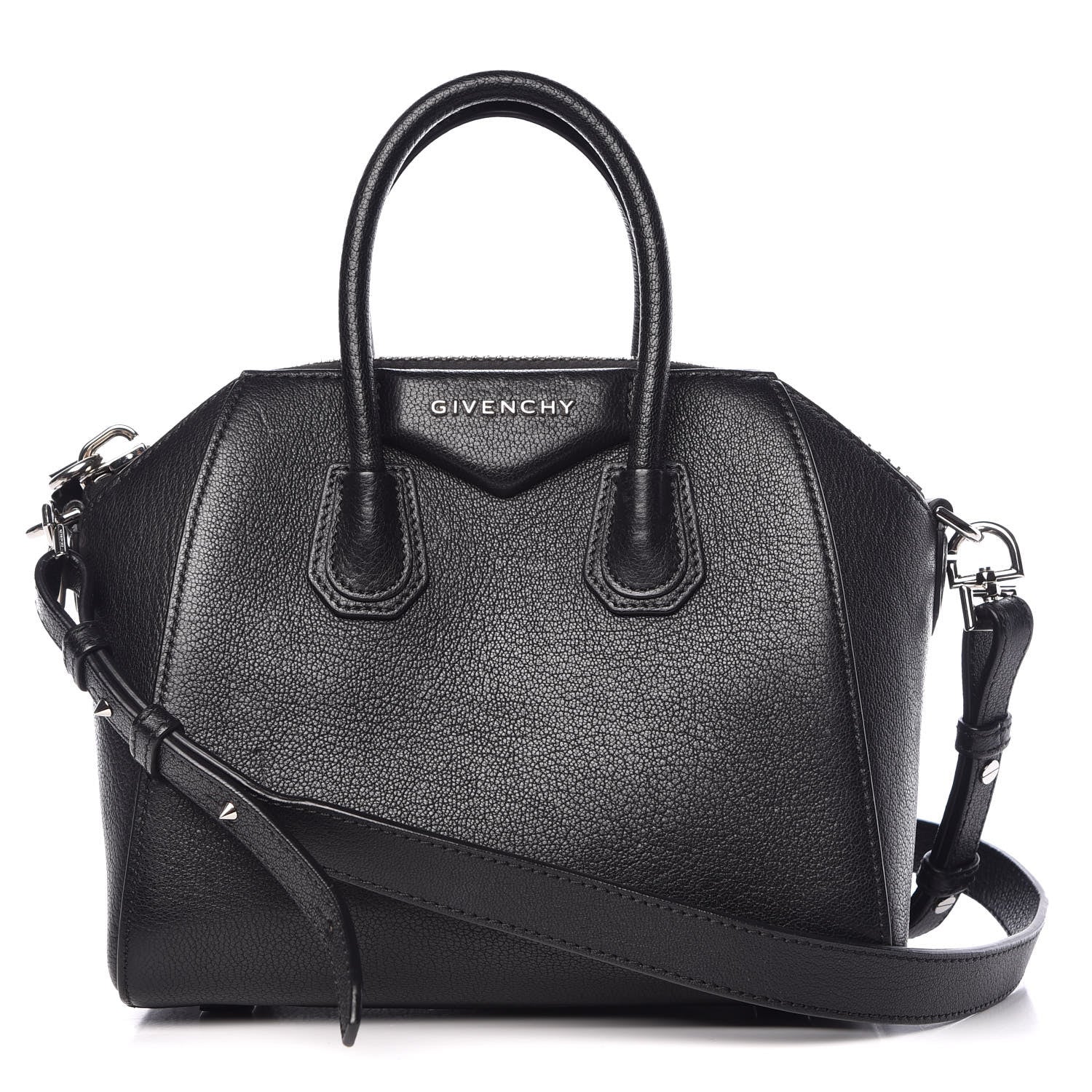 Givenchy Sugar Goatskin Mini Antigona Black 1 of 13